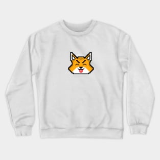 MOCKING FOX PIXEL ART by ARTAISM Crewneck Sweatshirt